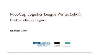 RCLL WS15 Day 4 - Fawkes Behaviour Engine