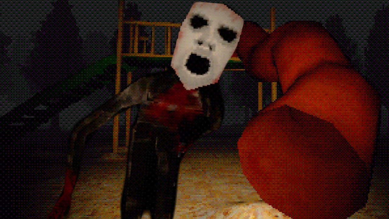 Do not go down this slide in the woods.. - the slide in the woods (3 random  horror games) - youtube