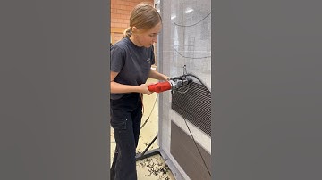 Rug Tufting For A School Project