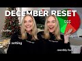 DECEMBER MONTHLY RESET 2023: goal setting, monthly favorites, cleaning, budgeting, highs &amp; lows