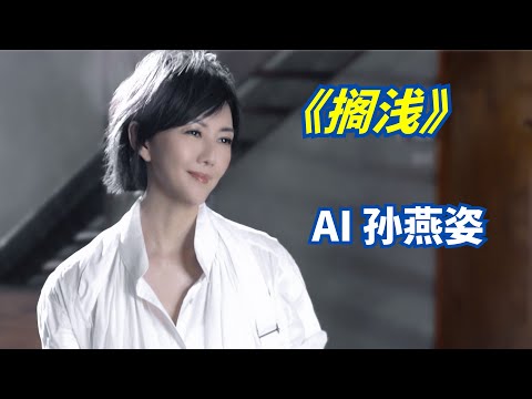 『AI 孙燕姿』 《搁浅》 “复习你给的温柔” cover 周杰伦