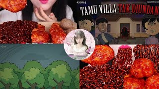 tamu Villa Tak Diundanggue Punya Cerita X Mukbang Asmr