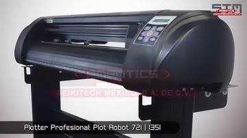 STM Robotics: Características Plot Robot 721 / 1351