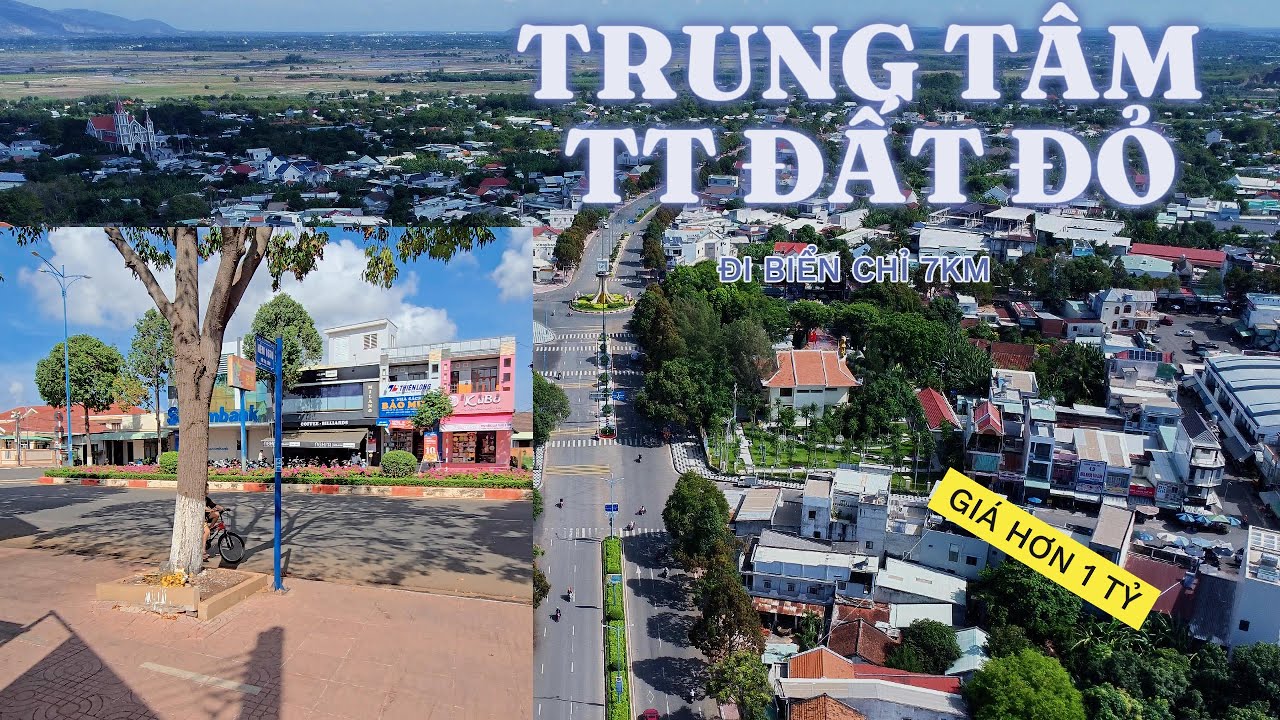 BÁN ĐẤT TRUNG TÂM TT ĐẤT ĐỎ - LONG ĐẤT - BRVT.ĐI BIỂN PHƯỚC HẢI CHỈ 7KM