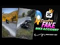 Trending Bike Fake Accident Video Editing | Biker Aayein Meme Reels Video Editing In Capcut