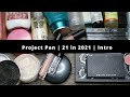 21 in 21 Project Pan Intro | What Products Are You Panning?| #teamprojectpan