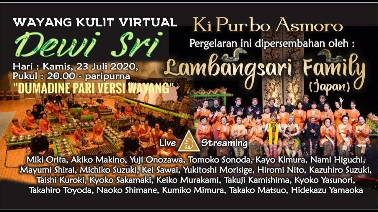 Pagelaran Wayang Kulit Virtual, Dhalang Ki Purbo Asmoro, Lakon 