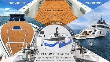 Professional EVA foam Seadeck boat decking & flooring cutting CNC machine for shipside industry
