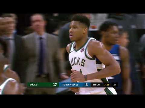 Minnesota Timberwolves vs Milwaukee Bucks | November 4,2019