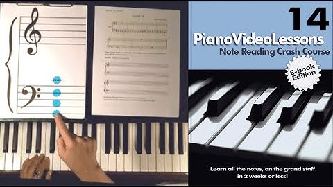 Learn to Play Piano Lesson 14:(Bass G,F) Sheet Music Note Reading Crash Course