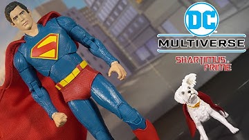 DC Multiverse Superman & Krypto Deluxe 2025 Theatrical Edition McFarlane Toys Action Figure Review