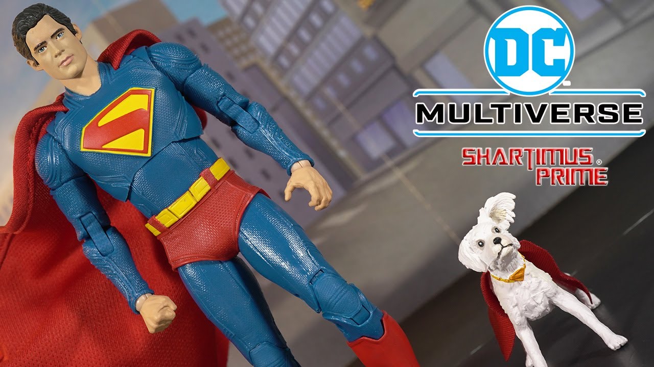 DC Multiverse Superman & Krypto Deluxe 2025 Theatrical Edition McFarlane Toys Action Figure Review