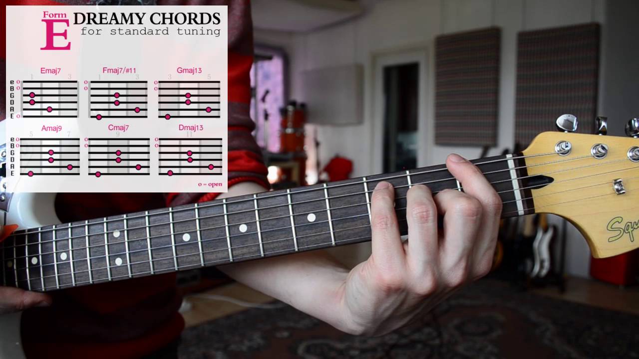 How to play EASY & DREAMY Guitar Chords 2 Shoegaze, Dream Pop, Lofi
