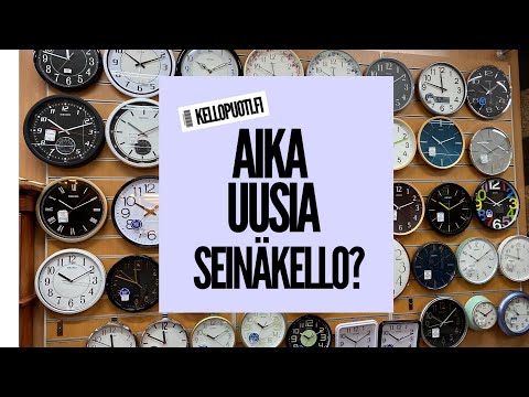 Video: Silmiinpistävä Seinäkello (31 Kuvaa): Mekaanisen Kellon Ominaisuudet, Yleiskatsaus Vanhasta Mallista 