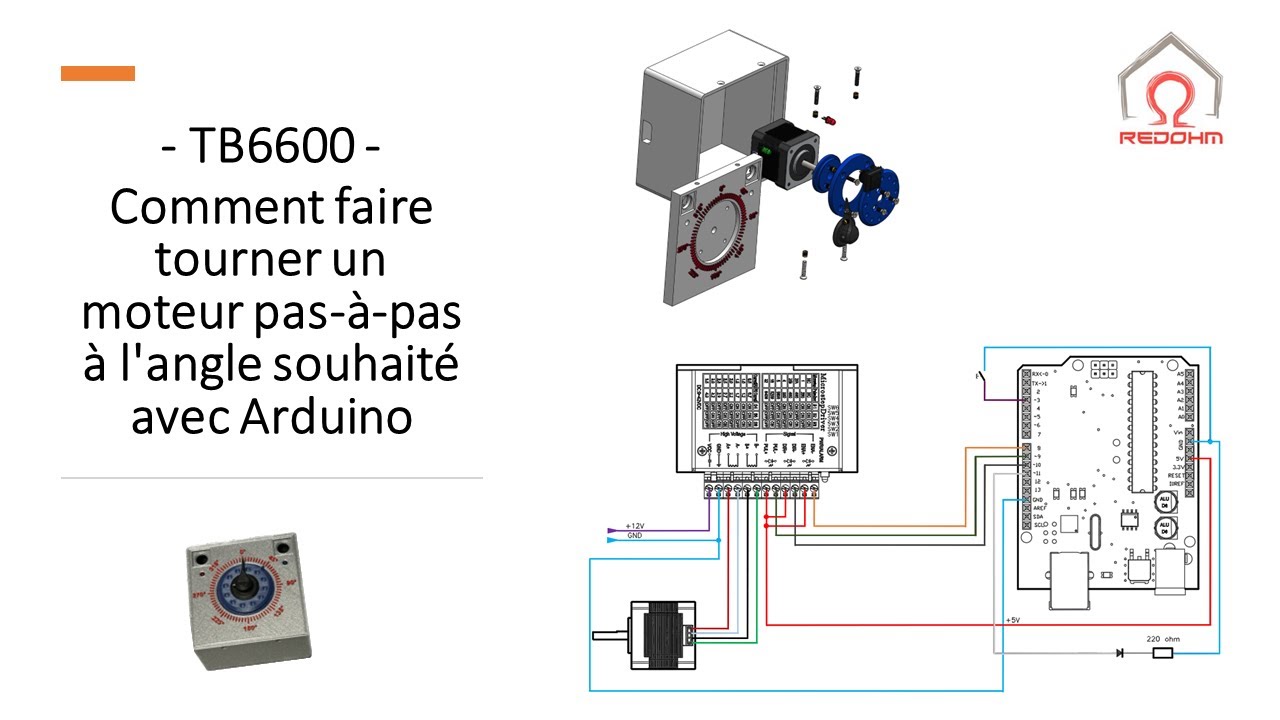Pilote TB6600 Version Améliorée 32 Subdivisions – Pour Moteurs Pas à Pas Jusqu’à 4A, 9-40V DC
