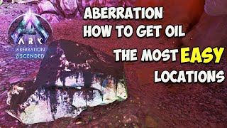 Where To Find The BEST Oil Locations on Aberration | ARK Survival Ascended