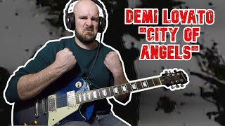 Demi Lovato &quot;CITY OF ANGELS&quot; GUITAR COVER