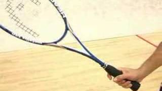 Virtual Squash Lessons and Tips (Grip) ---- E-SQUASHCOACH.COM, Learn the game online!