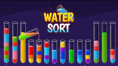Color Water Sort : Puzzle Game (by Kiwi Fun) IOS Gameplay Video (HD)