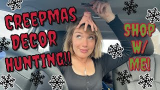 CREEPMAS Decor Hunting & HAUL!! (Home Goods, Target, Walmart etc)