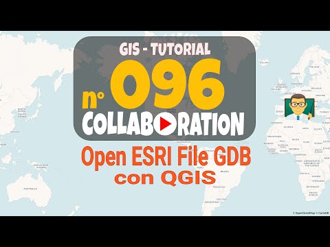 Open ESRI File Geodatabase con QGIS and GDAL driver