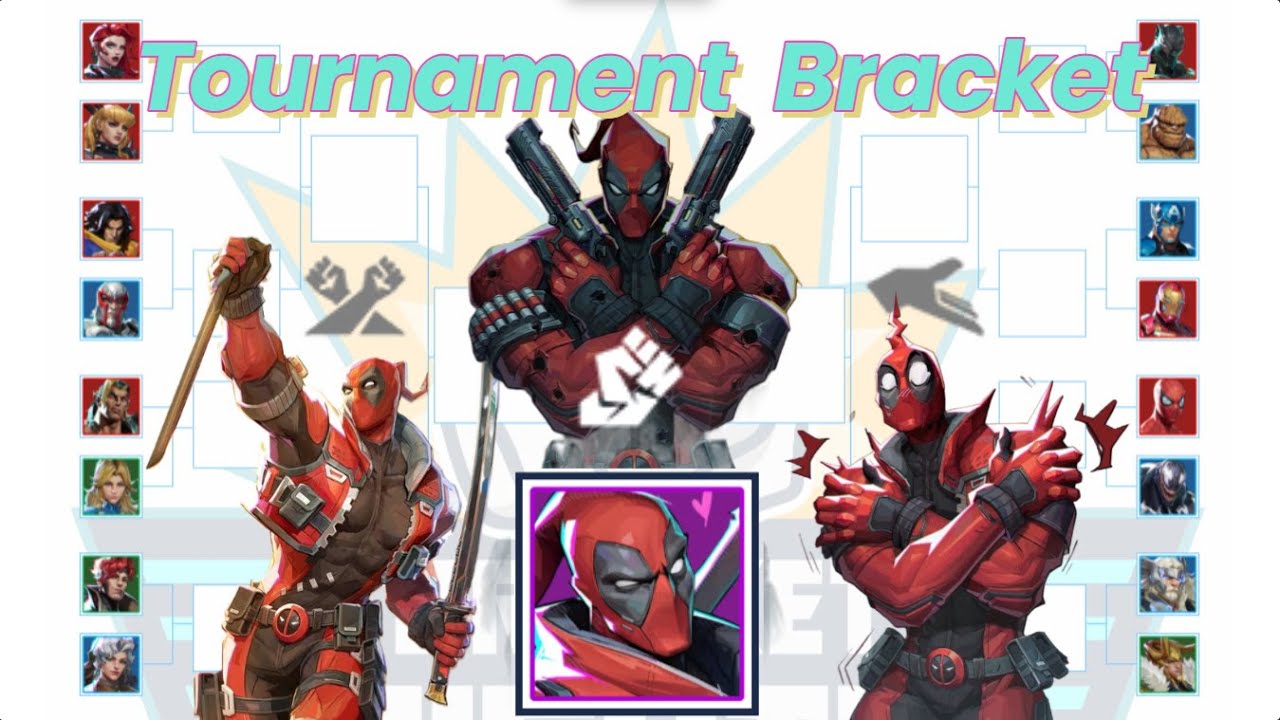 Marvel Rivals Tournament Bracket - Healthiest Character For The Game ...