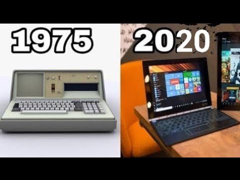 Evolution of Laptops (portable computers) - YouTube