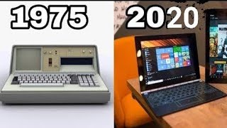 Evolution of Laptops (portable computers)