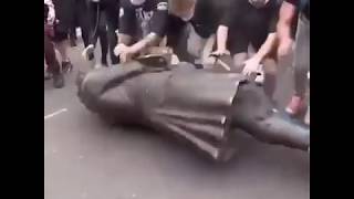 YOU AIN'T GOT TO BE SOFT TO BE FOR PEACE: PROTESTERS * CLAP * WHITE RACIST STATUES AROUND THE WORLD! screenshot 5