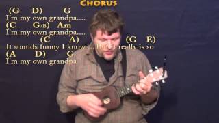 I'm My Own Grandpa (Willie Nelson) Ukulele Cover Lesson in G with Chords/Lyrics