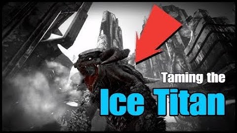 Ark Extinction Taming The Ice Titan Solo (Guide)