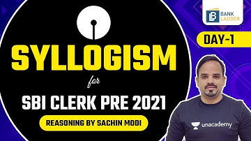 5:00 PM - SBI PO/Clerk Pre 2021 | Syllogism Series Prat-1 | by Sachin Modi