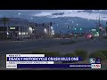 1 dead, 1 injured in southwest Las Vegas valley motorcycle crash