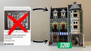 How to build RETIRED LEGO Modular Buildings for CHEAP!