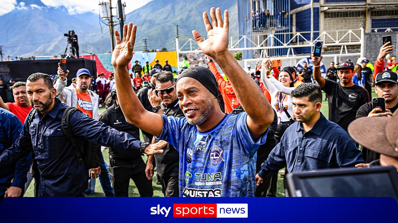 Brazilian legend Ronaldinho signs for Italian Serie C side Ravenna FC at the age of 46