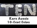 Rare Australian 10 Cent Coins