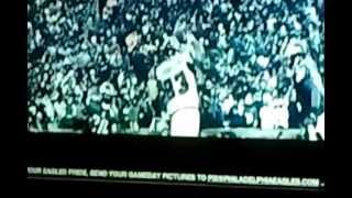 Brian Dawkins half time ceremony