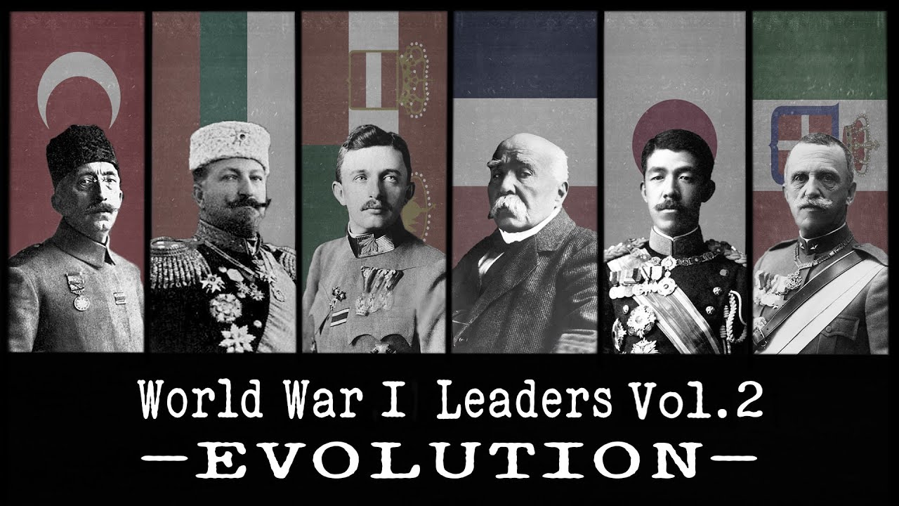 🌏 World War I LEADERS EVOLUTION Vol.2 - YouTube