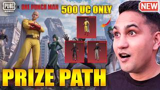 New One Punch Man Prize Path | New Prize Path | One Punch Man Crate Opening PUBG MOBILE | BGMI