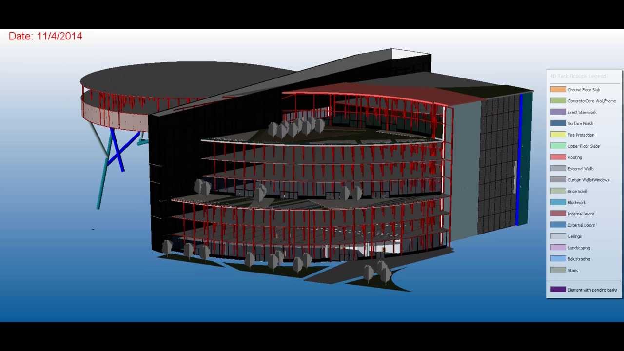 Build Sydney Live 2013 4D Stage 5 Construction Simulation
