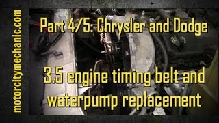 timing 2005 marks pacifica dodge charger belt chrysler waterpump