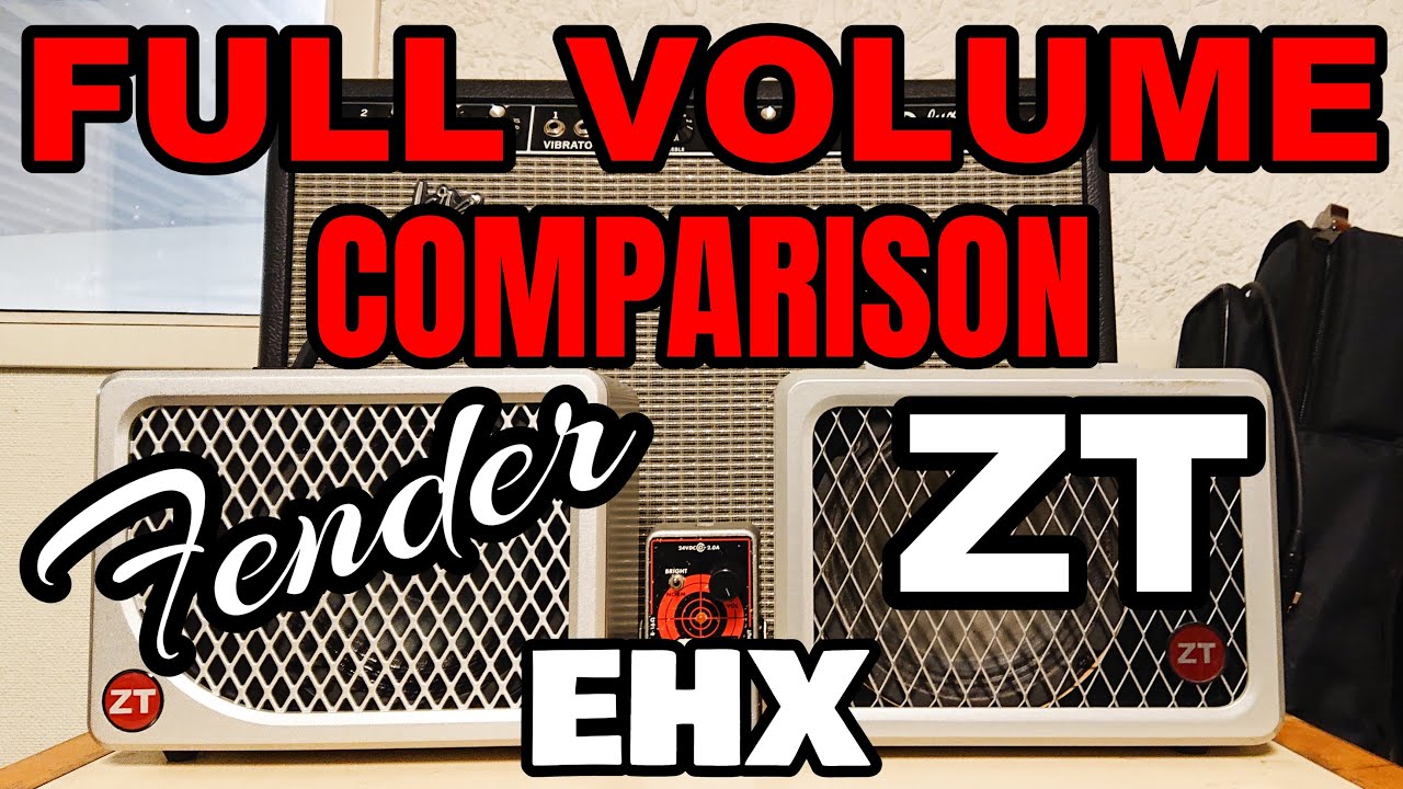 Fender Tone Master VS ZT Lunchbox Reverb at FULL VOLUME YouTube