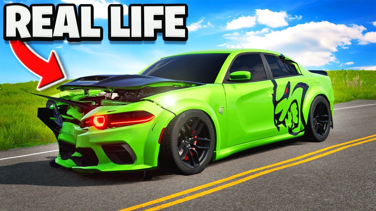 Играю в BeamNG, как будто это реальная жизнь... LMAO