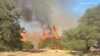 Hydra fire at 1,100 acres, 25% contained