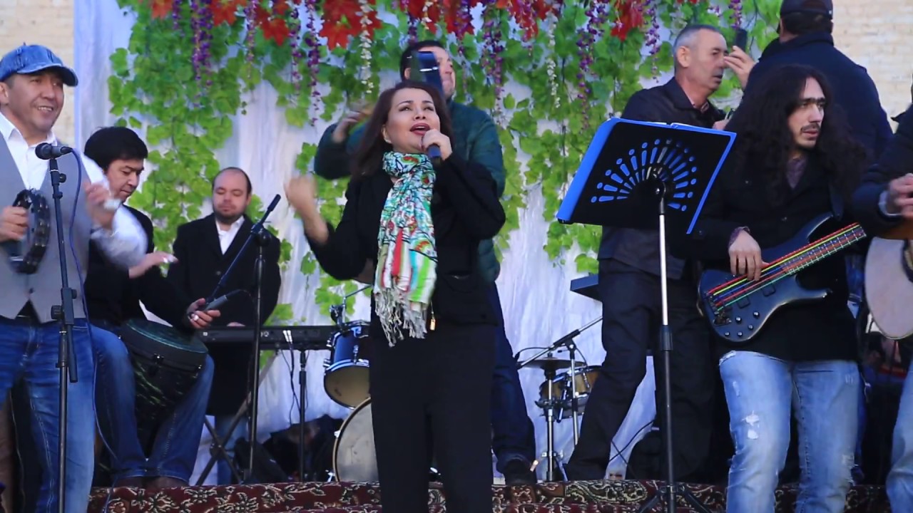 Юлдуз Усмонова Поп тумани Чоркесар шахарчасида туйда