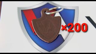 LEATHERCRAFT: Making 200 Leather Keychains