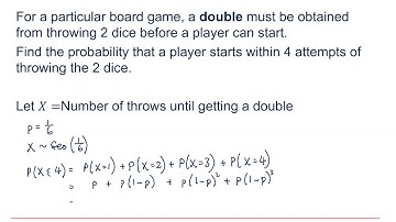 OCR Statistics: Discrete random variables 3-2