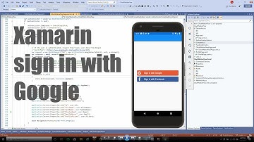Xamarin Forms : Sign in with Google