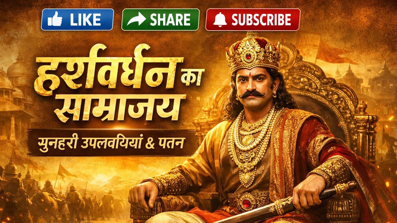 कौन थे सम्राट हर्षवर्धन? उनके साम्राज्य और पतन का सच