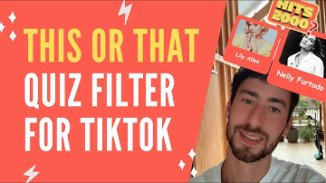 TikTok Effect House Tutorial - Quiz Filter Game - This or That / Who